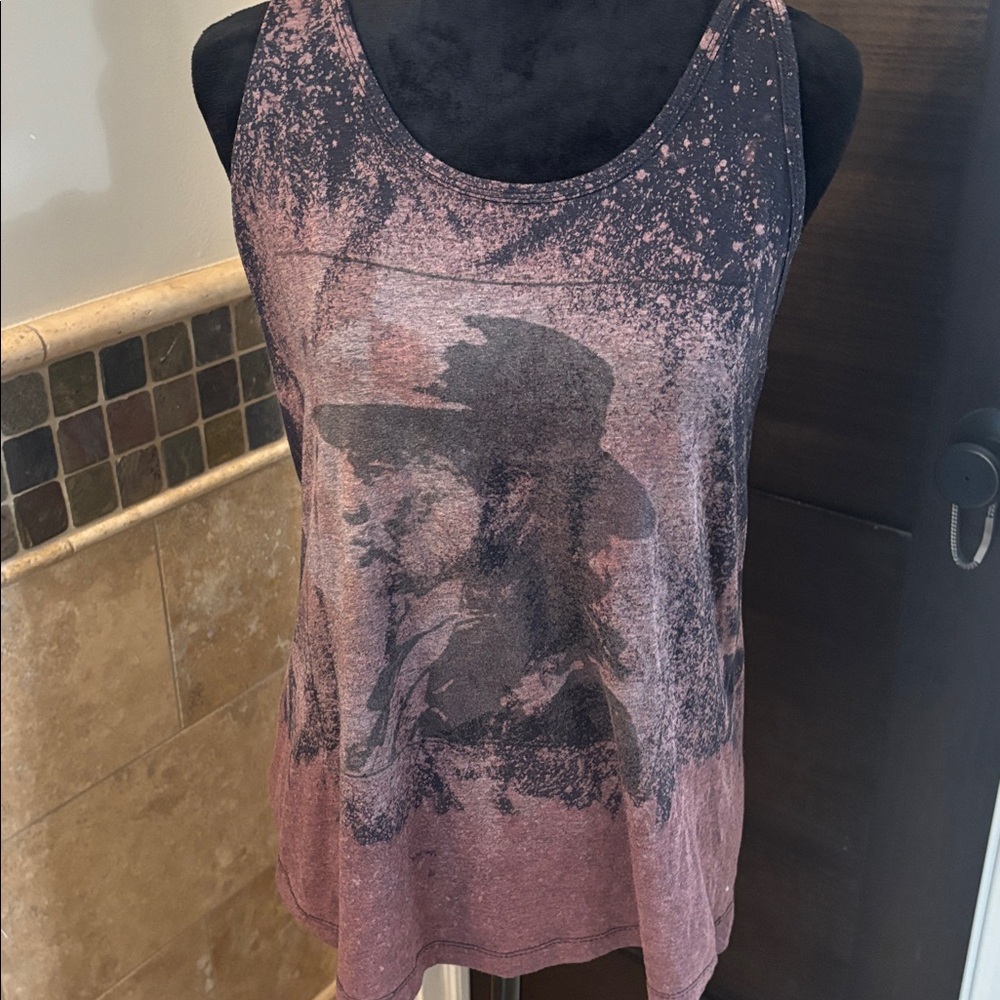 Women's Graphic Western Tank Top